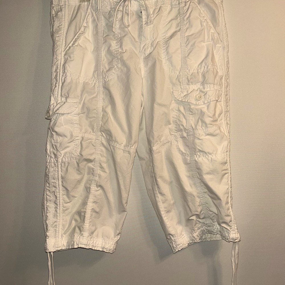 Faded Glory Stretch white pant size 12